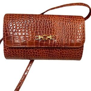 NWT Vintage Alligator Crossbody Purse by Warren Reed